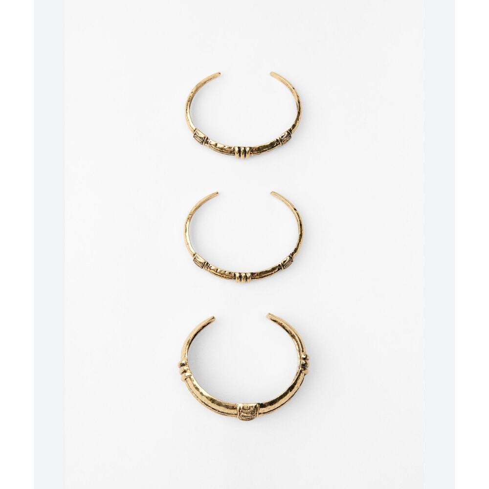 Zara Gold Tone Bracelet Set